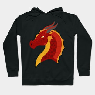 Red Fire Dragon Hoodie